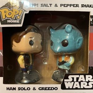 Funko Pop Home Han Solo and Greedo Salt & Pepper Shakers